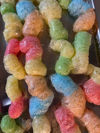 Freeze Dried Fun Sour Crunchy Worms